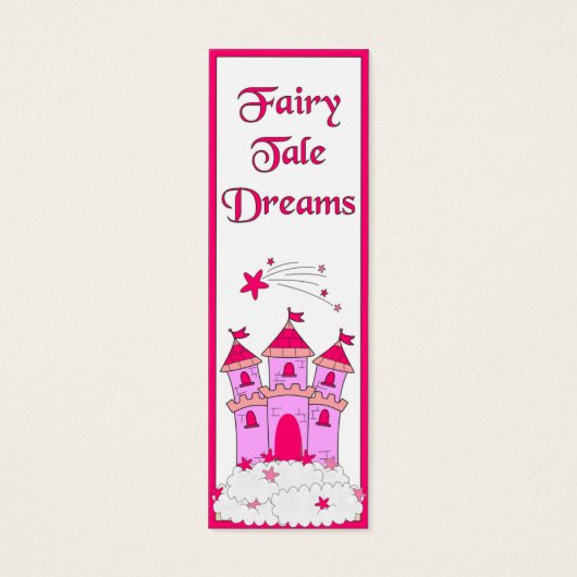 Kid's Bookmark Girls Fairy Tales (Front)