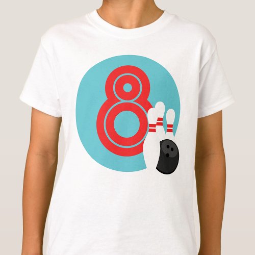 Kids Bowling Birthday Shirt