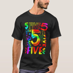 Kids Boys 5th Birthday Girls 5th Birthday Birthday T-Shirt