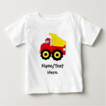 Kids Boys Construction Dumptruck Baby T-Shirt