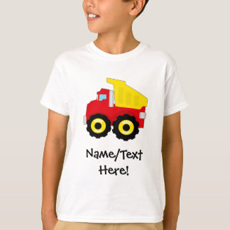 Kids Boys Construction Dumptruck T-Shirt