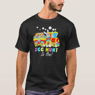 Kids Boys Easter Day Egg Hunt Is On T-Shirt