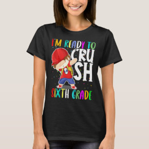 Kids Boys First Day Of 6th Grade Welcome To Sixth T-Shirt