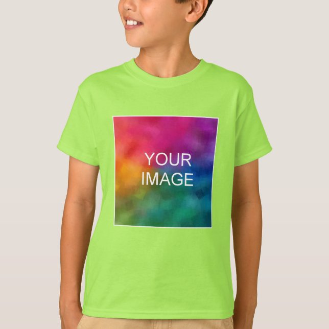 Kids Boys Tees Custom Template Add Image (Front)
