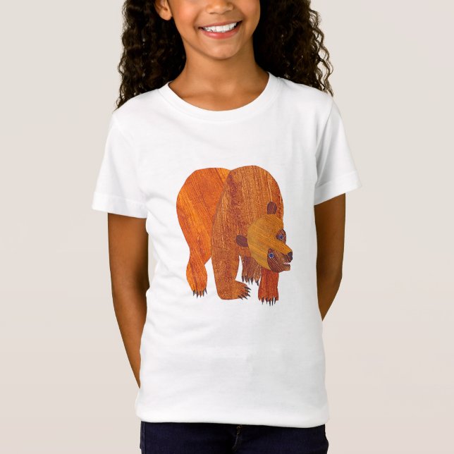 Kids Brown Bear T-Shirt (Front)