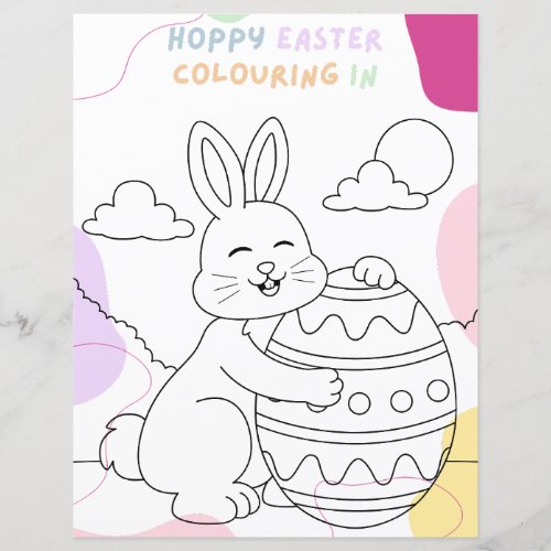Kids Budget Easter Egg Coloring In Party Activity