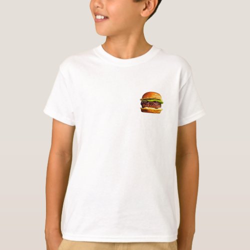 Kids burger T_Shirt