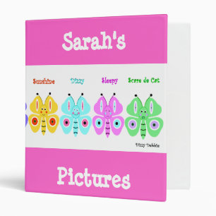 Kid's Butterfly Album Binder