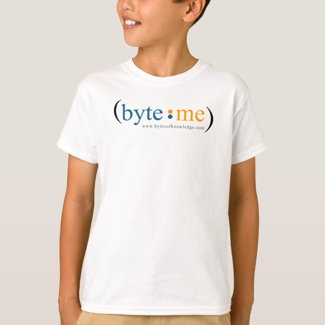 Kid's Byte Me shirt (Front)