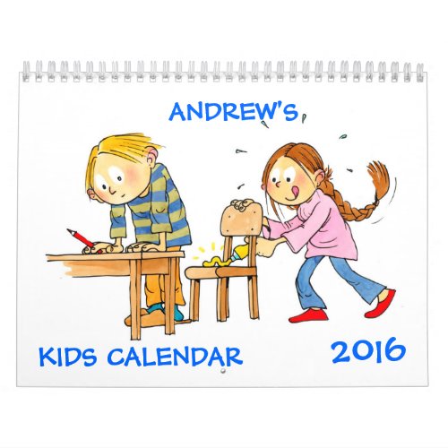 Kids Calendar 2016 _ Funny Calendars For Kids