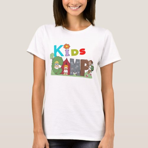 Kids camp T_Shirt