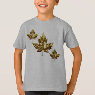 Kid's Canada Flag Hoodie Maple Leaf Kid's Hoodie T-Shirt