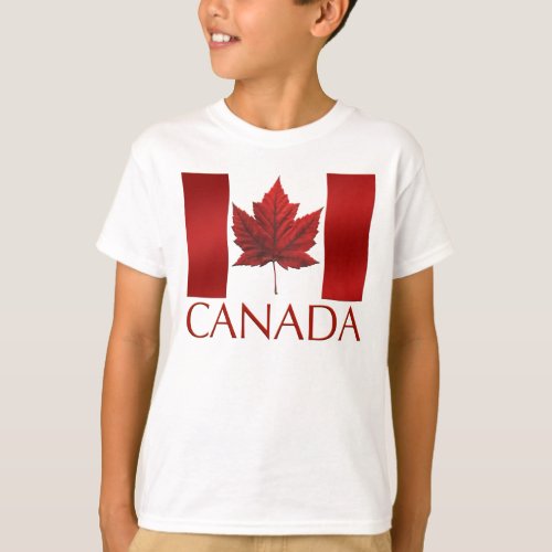 Kids Canada Flag T_shirt Canada Kids Tee Shirt