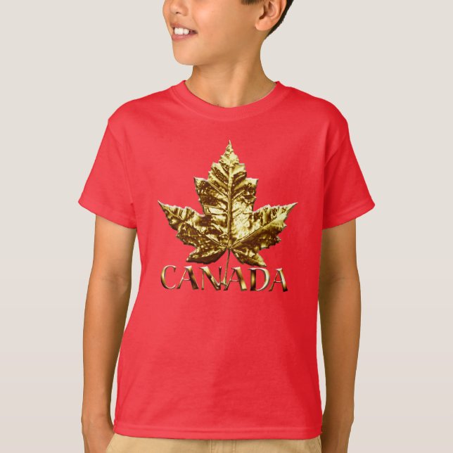 Kid's Canada T-shirt Custom Team Canada Kid Shirt (Front)