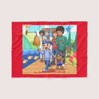 Kid's Cancer Survivor Fleece Blanket