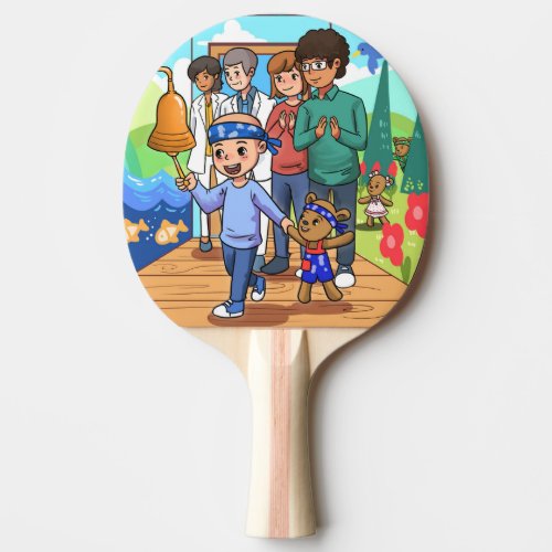 Kids Cancer Survivor Ping Pong Paddle