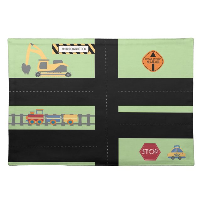 Kids Car Cloth Mats Play Time On The Go Travel (Front)