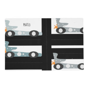 Kids Car Mats Play Time On The Go Travel Name