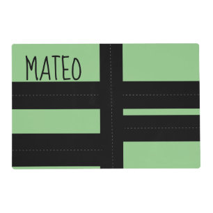 Kids Car Play Time On The Go Simple Placemat