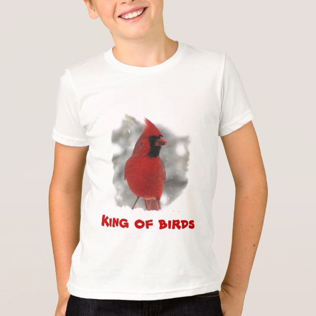 Kids Cardinal - King of birds
