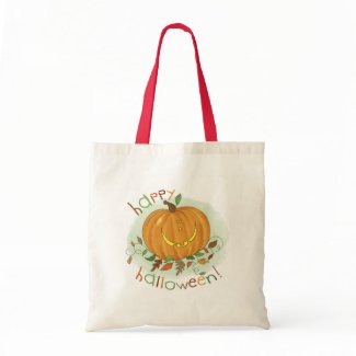 Kids Cartoon Pumpkin Trick-or-Treat Tote Bag bag