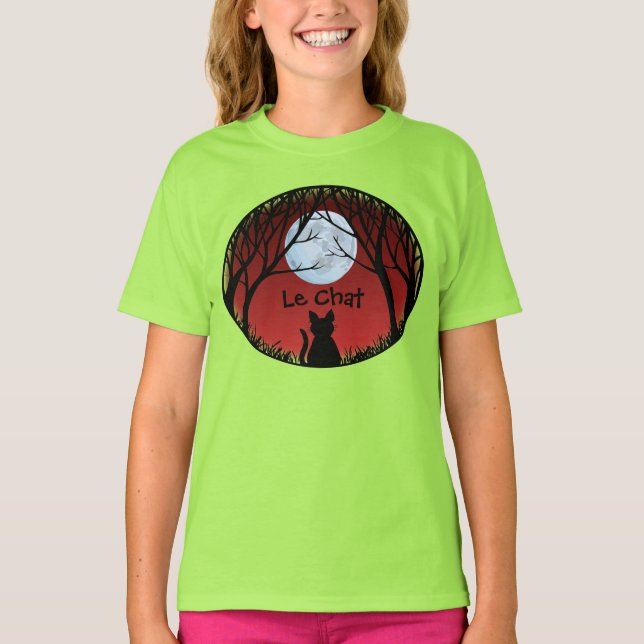 Kid's Cat Lover Shirt Fat Cat Kid's Sweatshirt (Front)