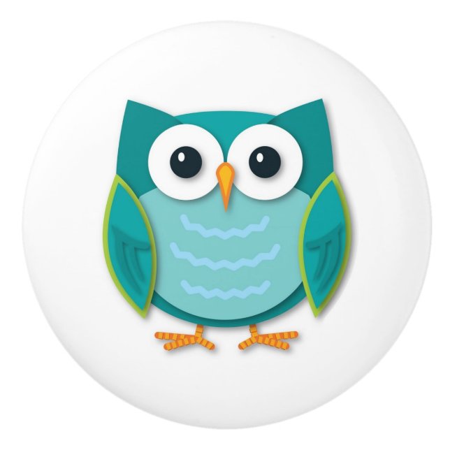 Kids Ceramic Draw & Cupboard Door Knobs (Front)