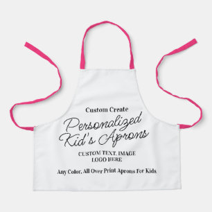 Kids Chef Apron - Create Your Own Custom Print
