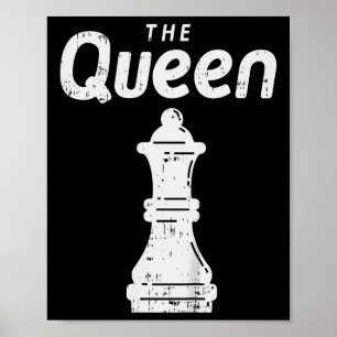 Kids Chess Piece The Queen Shirt Halloween Group M Poster
