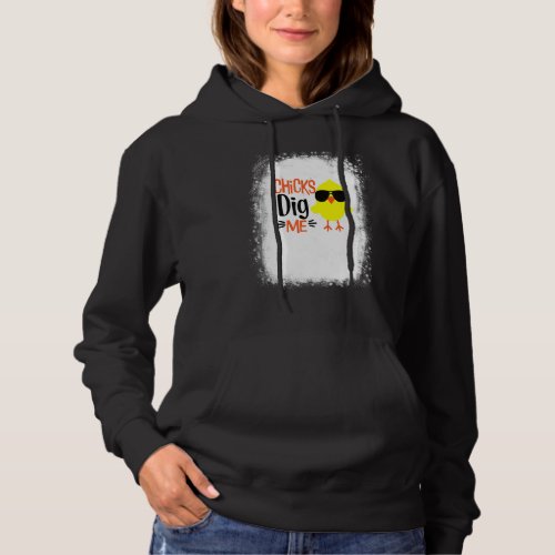 Kids Chick Dig Me Christian Easter Day For Boy Son Hoodie