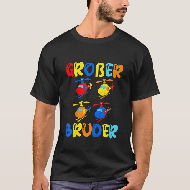 Kids Children's Big Brother 2023 Boy Siblings 10 T-Shirt (Front)
