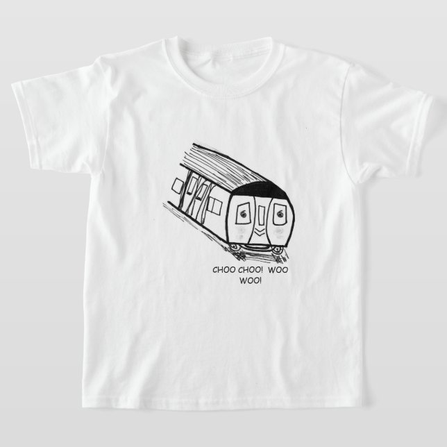 Kids' Choo Choo Train T-Shirt (Laydown)