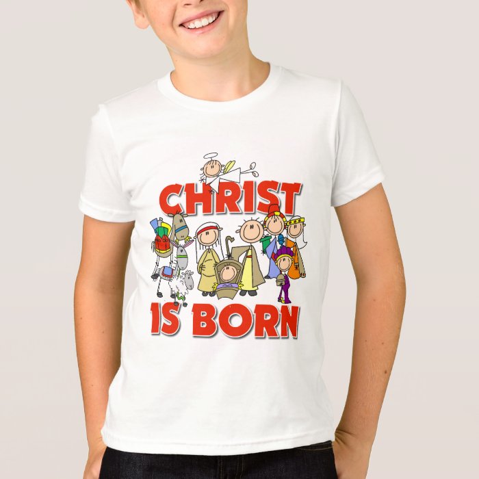 Kids Christian Christmas Gift T-Shirt | Zazzle