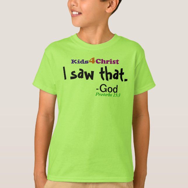 Kids Christian T-Shirt (Front)
