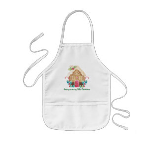 Kids Christmas Apron, Little Chef Kids' Apron