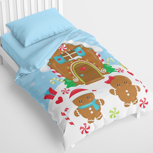 Kids Christmas Bedding Comforter Duvet Cover