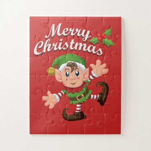 Kids Christmas Elf Puzzle