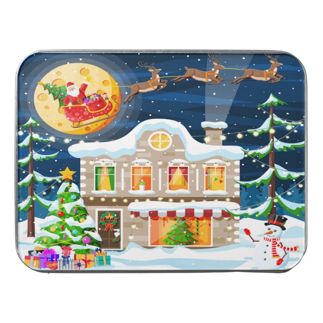 Kids Christmas Eve Jigsaw Puzzle (Case Horizontal)