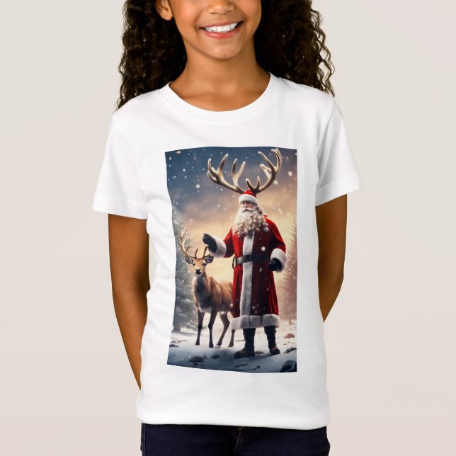 Kids Christmas T shirt (Front)