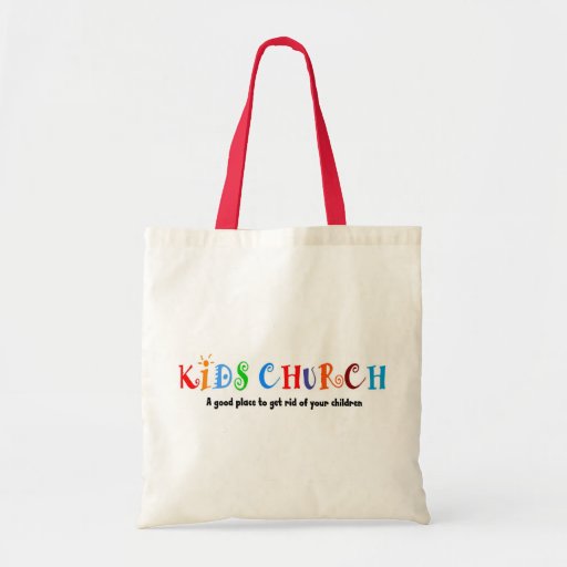 Kids Church Christian Gift Tote Bags | Zazzle