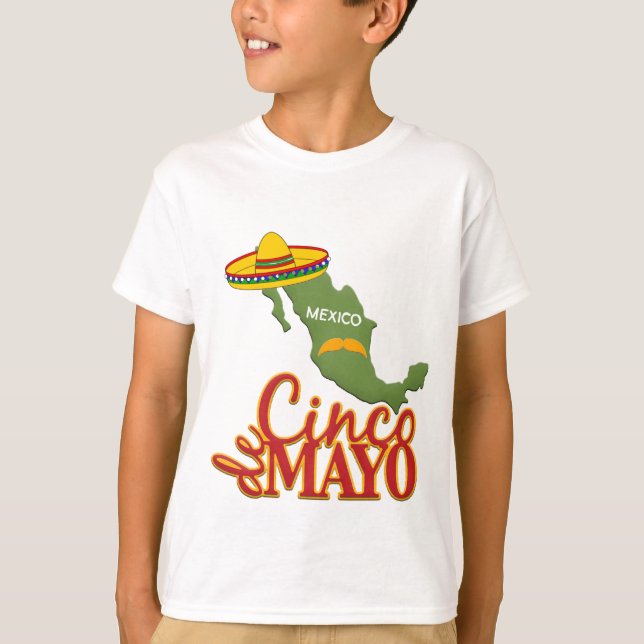 Kids Cinco de Mayo T-Shirt (Front)