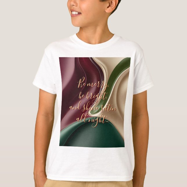 Kids classic t-shirt in stylish graphic (Front)