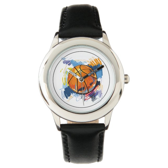 Kids Classic Watch-Basketball Watch (Front)