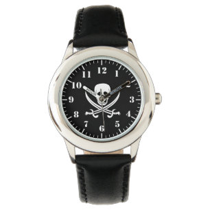 Kids Classic Watch-Pirate Skull Watch