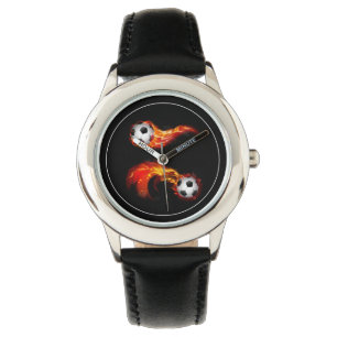 Kids Classic Watch-Soccer Balls Watch