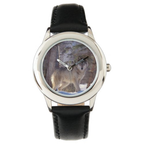 Kids Classic WatchWildlife Wolf Watch