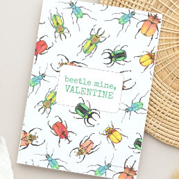 Kids Classroom Lovebug Valentine&#39;s Day Holiday Card