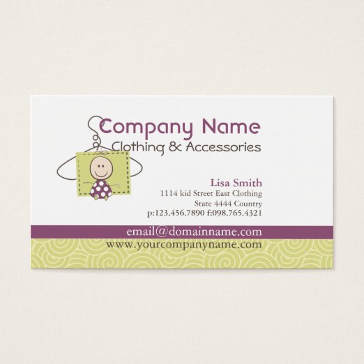 Baby Store Business Cards & Templates Zazzle