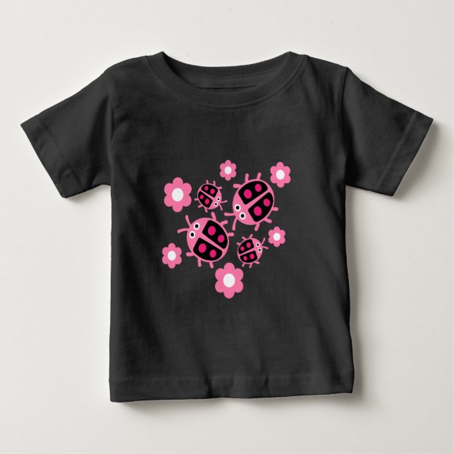 Kids Coccinellidae ladybug  Baby T-Shirt (Front)