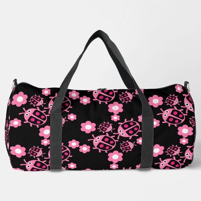 Kids Coccinellidae ladybug  Duffle Bag (Front)
